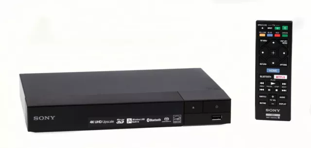 Sony BDP-S6700 4K Upscaling 3D Streaming Blu-ray Disc DVD Player