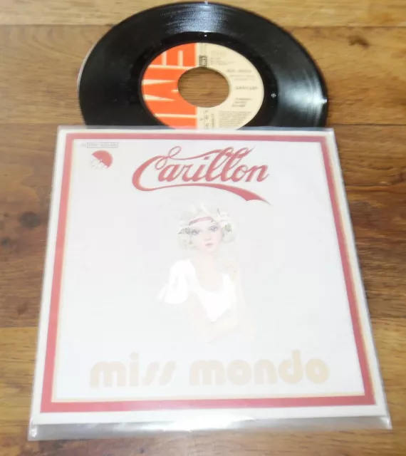 CARILLON - Miss Mondo / Coca Cola Rare Italian PS 7' Pop 79'