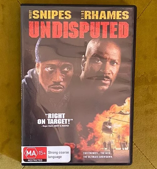 Undisputed (DVD, 2002) - Aus Region 4 - Wesley Snipes - VGC Free Postage