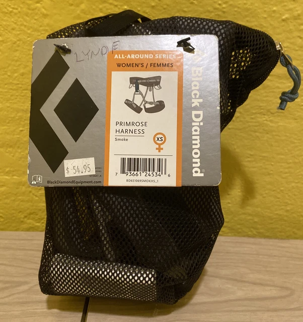 Black Diamond Women's Primrose Harness Package (X-small) - Smoke NWT