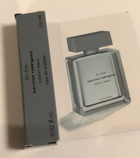 Neu Narciso Rodriguez For Him Vetiver Musc 0,6ml OVP Probe