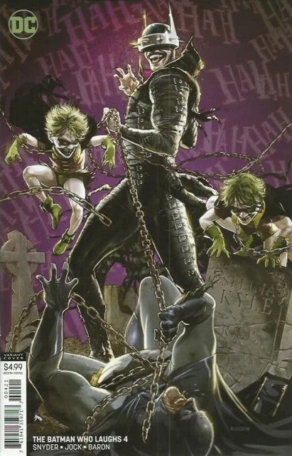 BATMAN WHO LAUGHS #4 Variant Kaare Andrews Cover  (DC 2019) CC3
