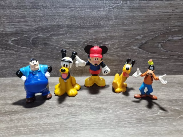 Disney Mickey Mouse Clubhouse Donald Minnie Goofy Pluto collectible figures Cake
