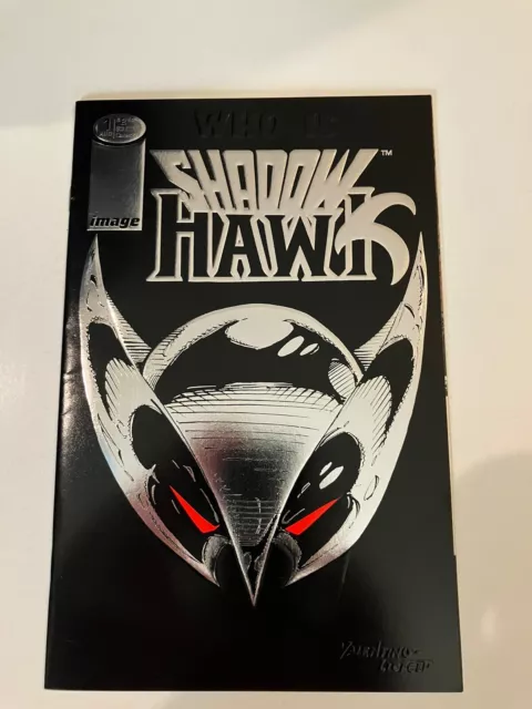 SHADOWHAWK #1 (Image, 1992) VF/NM 9.0 Valentino