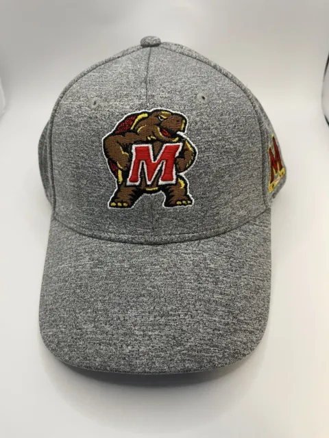 University Of Maryland Terrapins Embroidered Logo Patch Hat Cap Strap Back New