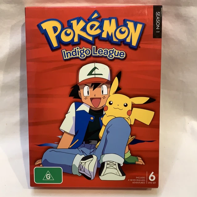 Pokemon - Season 1: Indigo League (DVD, 2006, 3-Disc Set, Dubbed) for sale online
