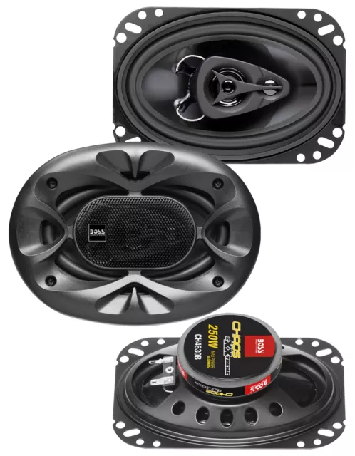 BOSS Audio Systems CH4630B 4 x 6” 250 W Car Speakers