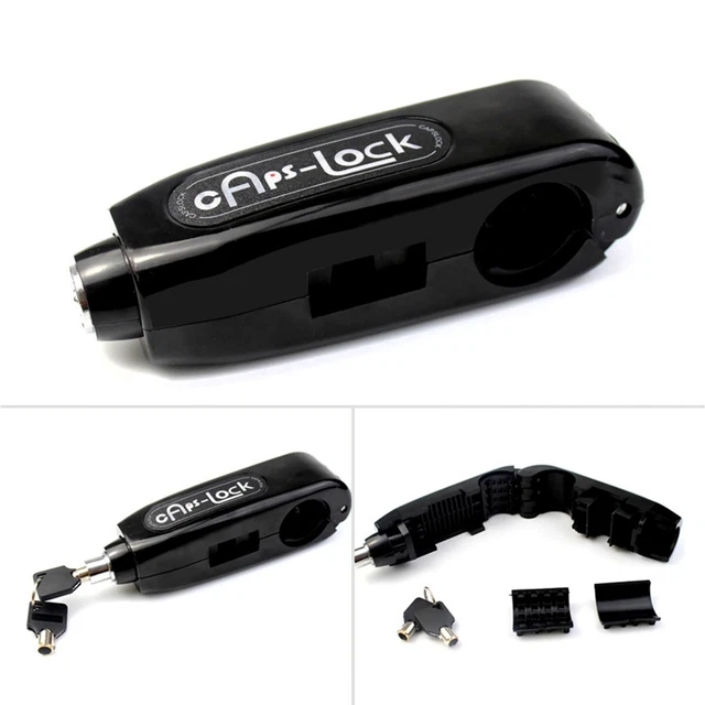Serratura leva freno moto Tourtecs nero DK4159