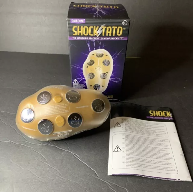 Shocktato Party Game, Lightning Reaction Funny Game of Shocking Hot Potato