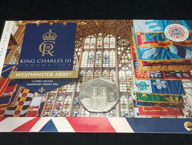 2023 8 Grams CuNi King Charles III Coronation Westminster Abbey