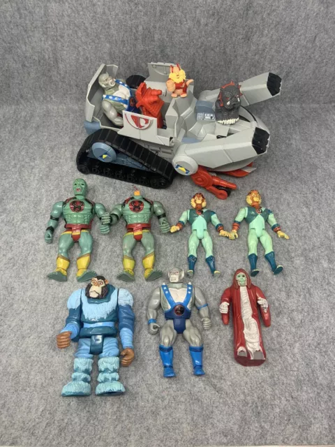 Thundertank 1986 Thundercats Complete Vintage Action Figures LJN Lot Ma Mutt!