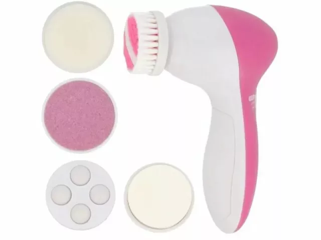 Brosse nettoyante visage et massage 5 en 1 soin beauté bien être peau