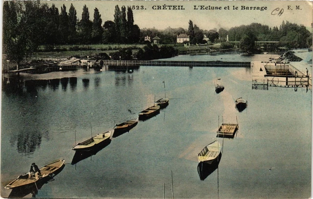 CPA AK CRETEIL - The Lock and the Dam (659649)