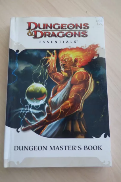 DUNGEONS & DRAGONS ESSENTIALS DUNGEON MASTER'S BOOK 2010 4th Edition P/b