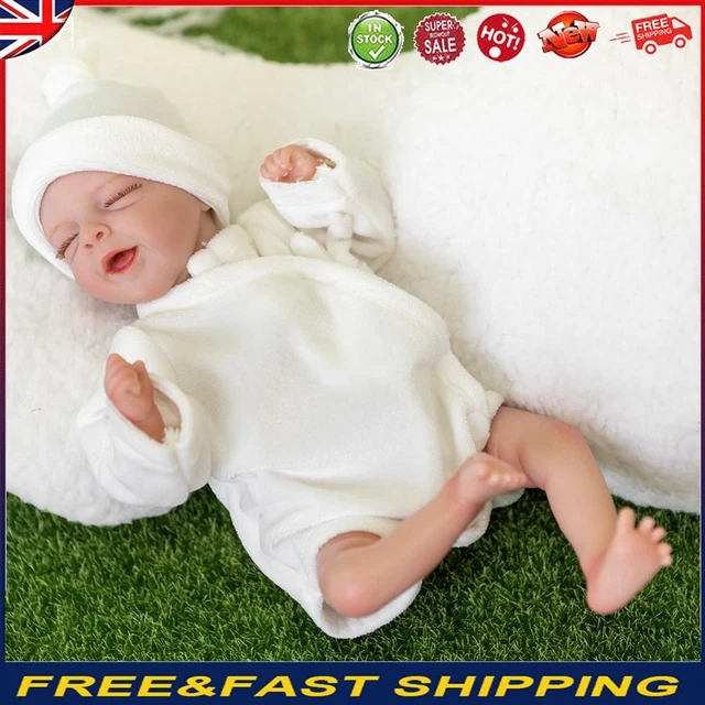 30cm Baby Doll 3D Skin Simulation Rebirth Dolls Realistic Baby Doll Appease Toys