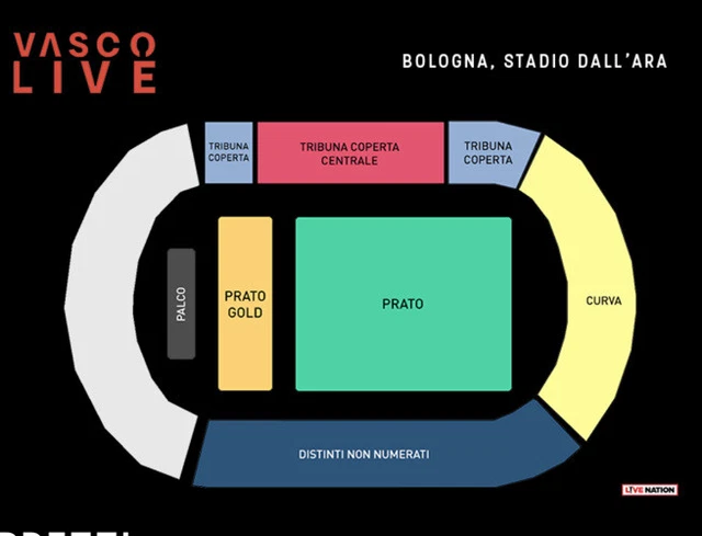 2 Biglietti concerto Vasco Rossi Bologna 11/06/2023 2