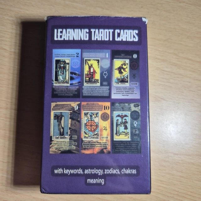 thumbnail image 2 of THE WONDERLAND TAROT IN A TIN DECK KART ESOTERIC US GAMES SYSTEMS NEU Compare 2 of 14