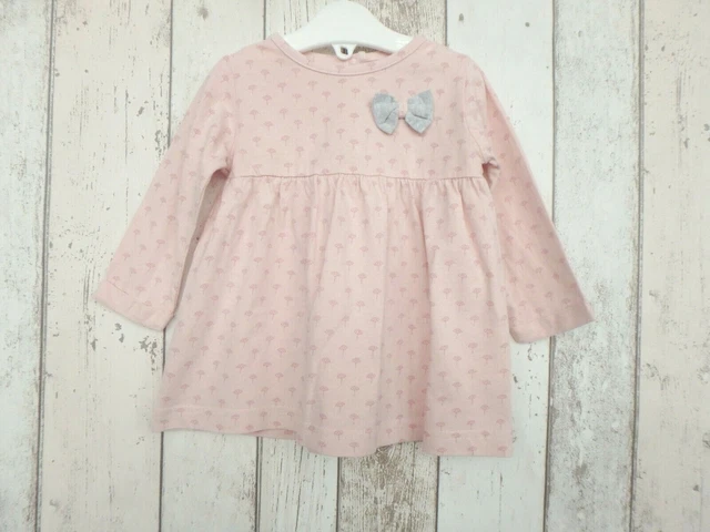 Pretty Baby Girl Long Sleeve Dandelion Print Dress - ZY (3 - 6 months)