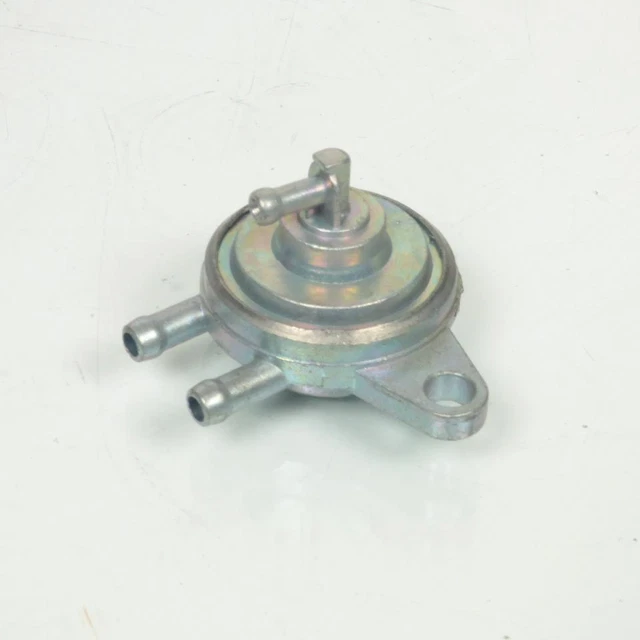 Robinet à Essence Dépression Teknix Pour Scooter Peugeot 50 Kisbee 4T - Filetage M16, Durit 5mm Et 4mm