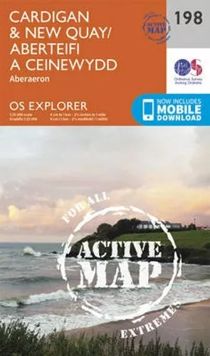 Cardigan and New Quay, Aberaeron by Ordnance Survey 9780319470701 | Brand New