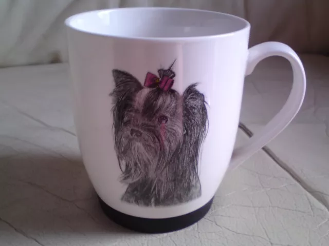 Bone China RSW International Limited Mad about Mugs Yorkshire Terrier,USED,