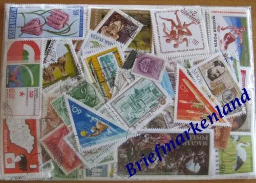 2500 verschiedene Briefmarken  aus Ungarn different Hungary , hungria , Hongrie