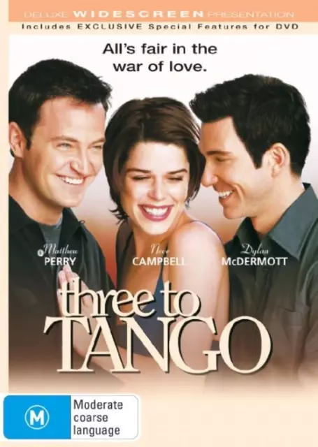 Three To Tango  (DVD 2006) Matthew Perry - VERY GOOD - Free Post - Region 4