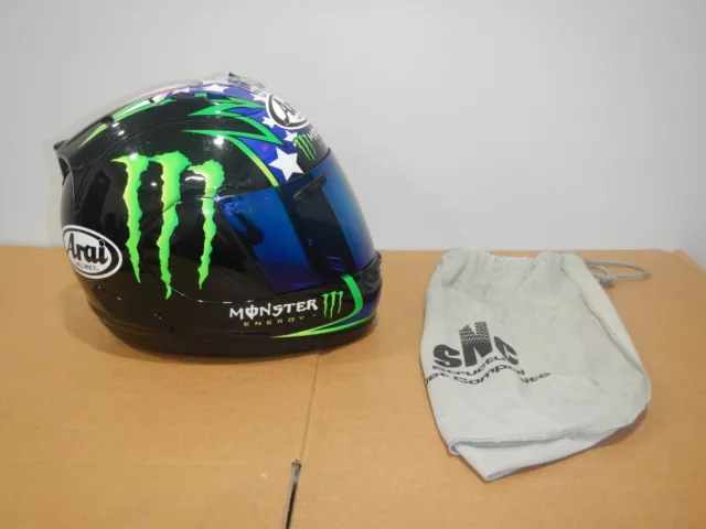 Arai Corsair- V John Hopkins Monster Moto GP Replica Helmet "Hopper"