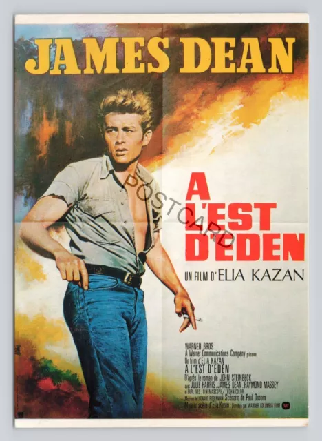 Postcard (P4) Repro French Poster James Dean East of Eden Movie