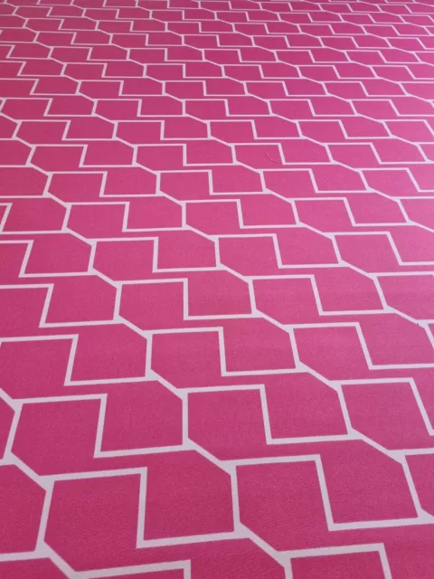 1.0m Romo/ Kirkby Design Outdoor Fabric Brick Colour Cerise