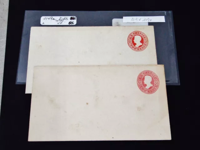 nystamps US Stamped Envelope # U149a Entire  VF/XF $95      A19x4094