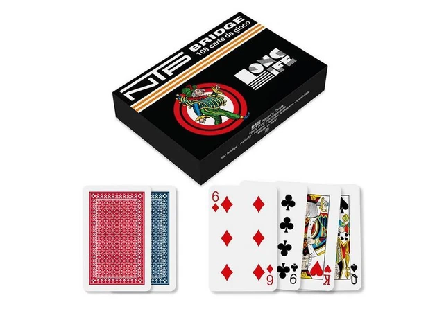 CARTE DA GIOCO Ntp Carte Da Gioco Bridge 108 Carte Pvc EUR 33,00