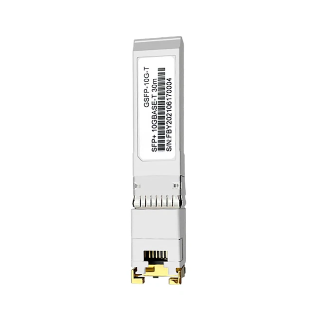 1X 10GBASE-T SFP+ to RJ45 Copper Ethernet Modular Kit Fit For Cisco ...