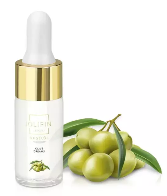 Jolifin LAVENI Nagelöl - olive dreams 10ml #D695