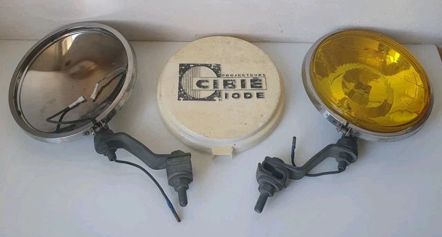 Phare Avant Cibie E2 262 - Occasion, Fonctionnel, Pour Voiture Ancienne Ou Restauration