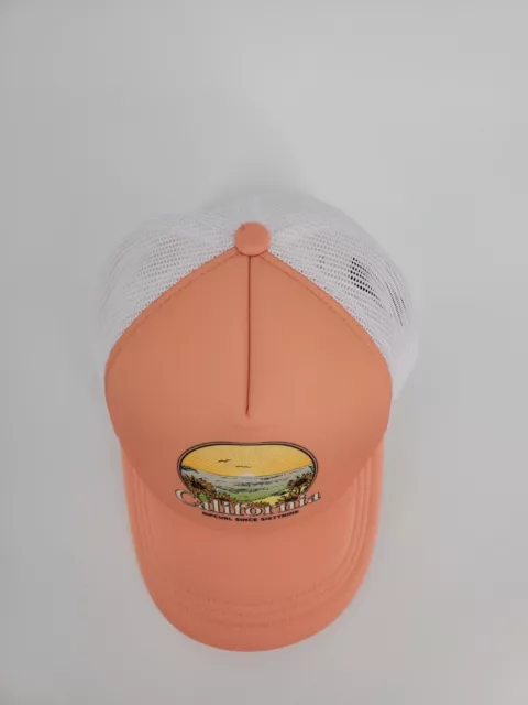 Rip Curl Hat Cap Snap Back Women Adjustable Trucker Golden Hour California 3