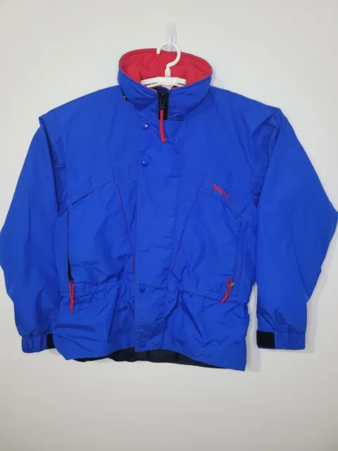VINTAGE MARMOT GORE-TEX ski jacket size Medium Blue Made In USA $125.00 ...