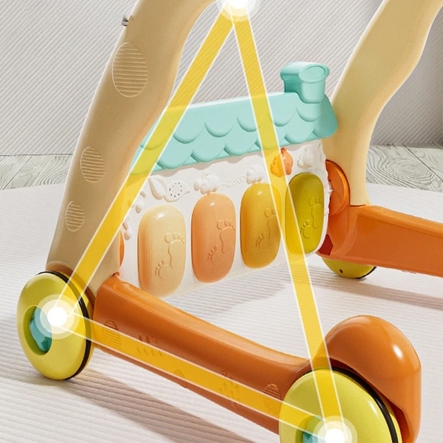 Trotteur 'apprentissage Pour Bébé Jouet Musical Multifonctionnel Sûr Pour