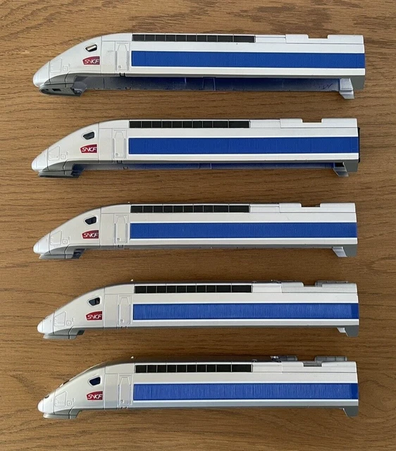 TRAIN ELECTRIQUE - TGV Mehano POS avec éclairage réversible HO 1/87 N