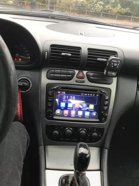 Autoradio ANDROID Carplay gps waze dvd usb Bluetooth Mercedes Classe  E-CLS-G ( W211/W219/W463 ) + Caméra de recul - AUTOTECH PRO