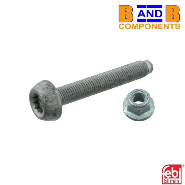 One New Febi-Bilstein Disc Brake Caliper Bolt Rear 48817 For Audi Volkswagen VW