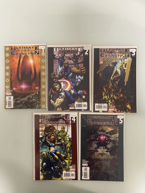 Ultimate Extinction #1-5 Marvel Comics Ellis 2006 Set (5)