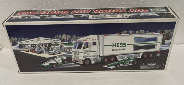 Hess Toy Truck 2003 and Race Cars Racecars New In Box Formula One