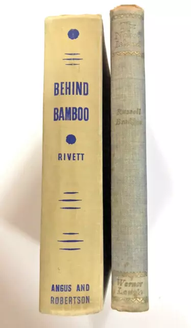 Ww2 Japanese Prison Camp Books “behind Bamboo” “the Naked Island