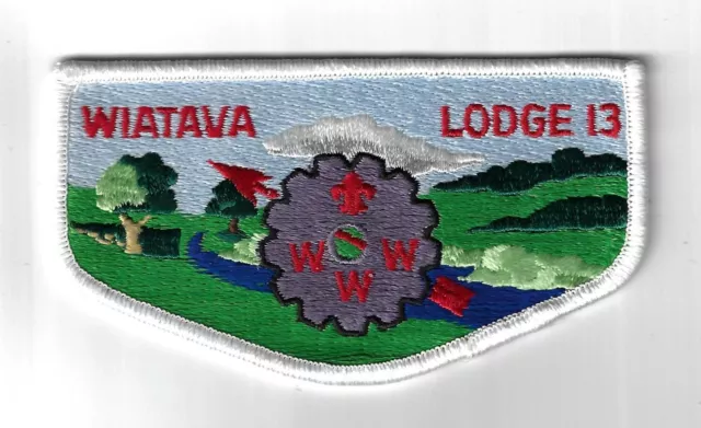 OA Wiatava Lodge 13 S6e Flap WHT Bdr. Orange County Council 39 Costa Mesa, CA [T