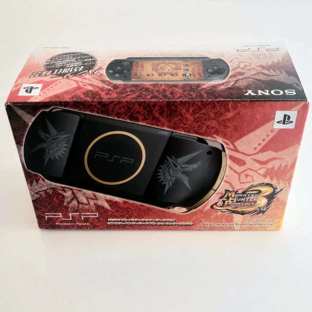 テレビ/映像機器 その他 SONY PSP 3000 Monster Hunter 3rd Limited Edition MHB Accesaries 