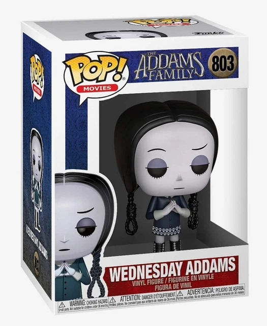 Funko Pop Addams Family Animation Wednesday Addams Figure w/ Protector