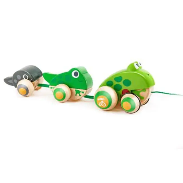 Pull-Along Frog Family - Hape