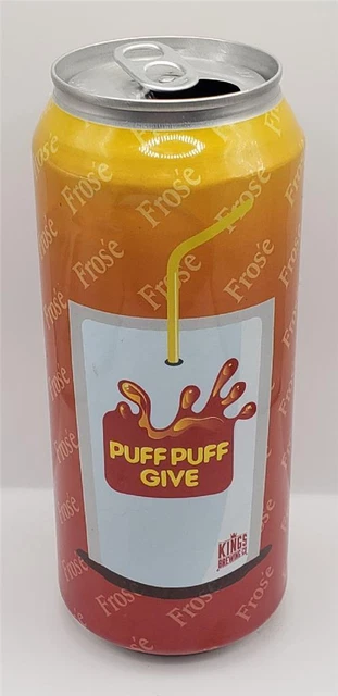 Craft Beer Can Kings Brewing Company Fros'e Puff Puff Give Raspberry Pineapple