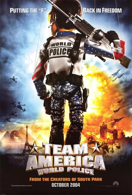 Team America: World Police PREMIUM LAMINATED POSTER FILM PRINT QUALITY